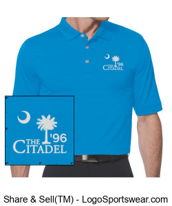 '96 Callaway Mens Opti-Vent Polo (Citadel 96 logo) Design Zoom